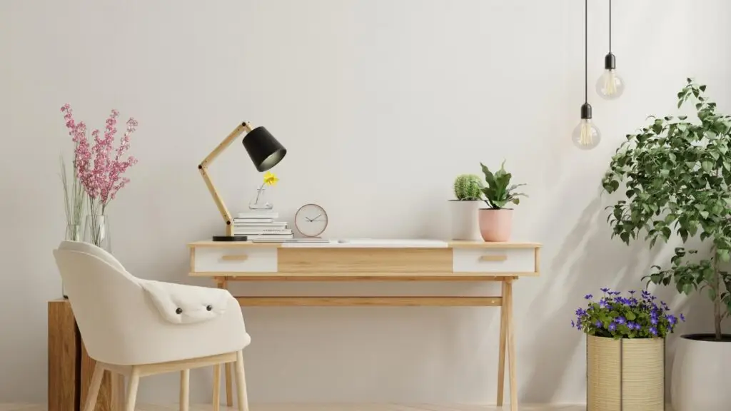 5 idées pour un bureau dans le salon : optimisez votre espace de travail 1 aménagement d'un bureau dans le salon