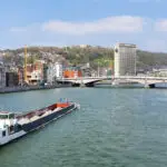 vue panoramique de la ville de Liège
