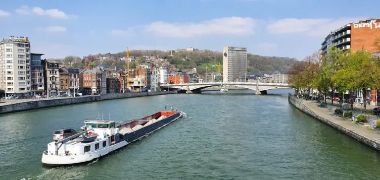 vue panoramique de la ville de Liège